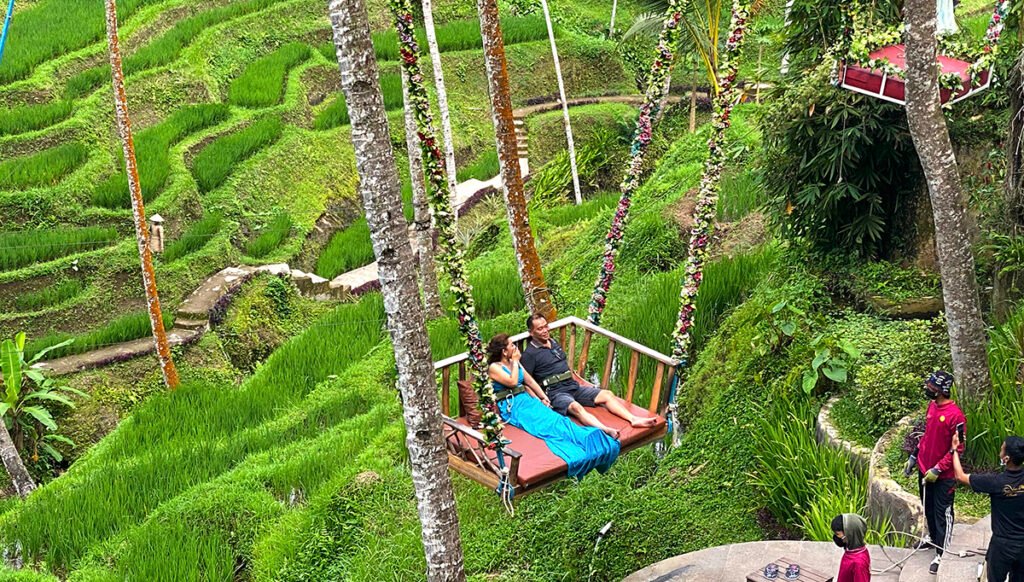 Ubud Swing Rice Terrace Swing Tour Extravaganza